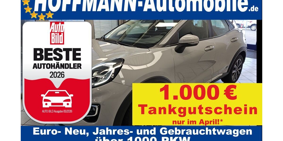 Ford Puma 58.261 km 15.400 &euro; Wolfsburg-Heiligendorf 38444