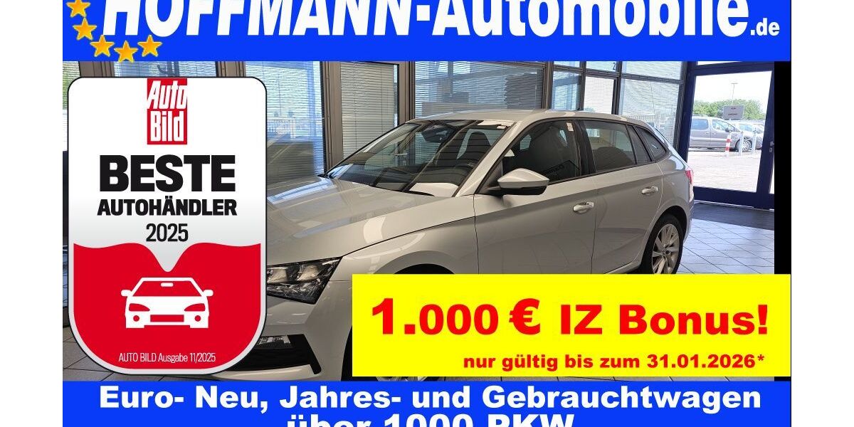 Skoda Scala 39.987 km 20.900 &euro; Wolfsburg-Heiligendorf 38444