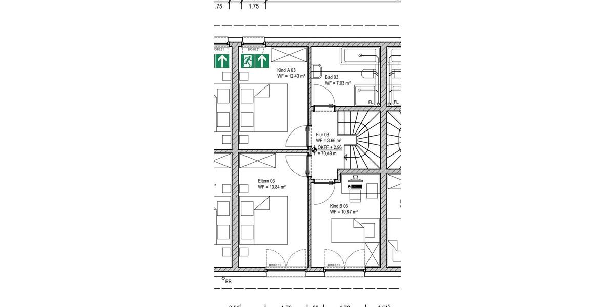 Reihenhaus Weyhausen - 4 Zimmer, 100 m&sup2;, 349.000&euro; | Angebot:26926941