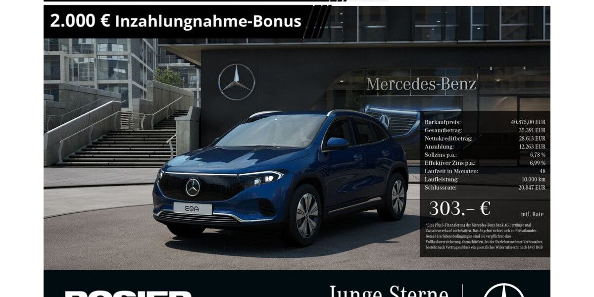 Mercedes-Benz EQA 6.198 km 39.460 &euro; Braunschweig 38122