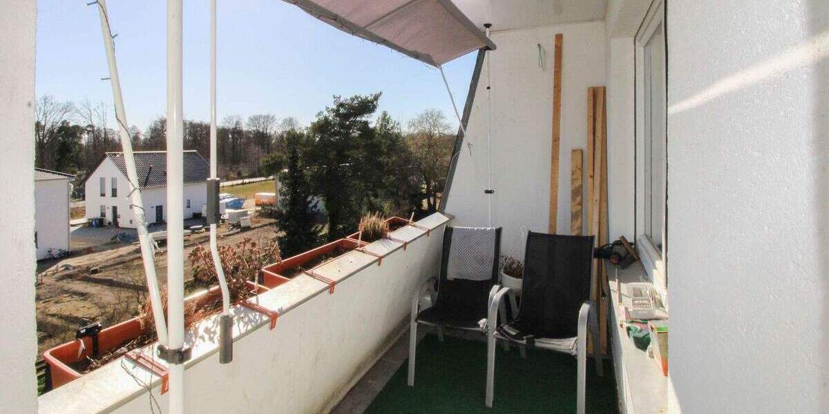 Naturnah und zentral - 3-Zimmer-Wohnung mit Loggia in Braunschweig-Hondelage 3 zimmer