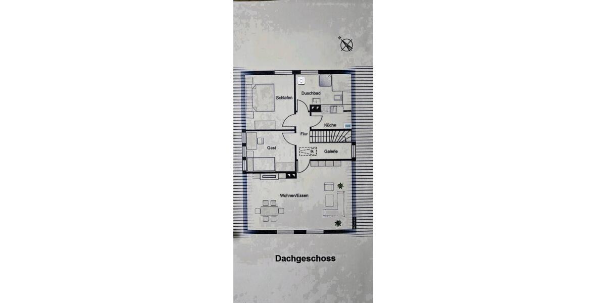 Dachgeschoßwohnung Gifhorn - 3 Zimmer, 74 m&sup2;, 810&euro; | Angebot:26072647