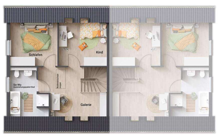 Für Dich! Mit unserem Doppelhaus Kosten sparen