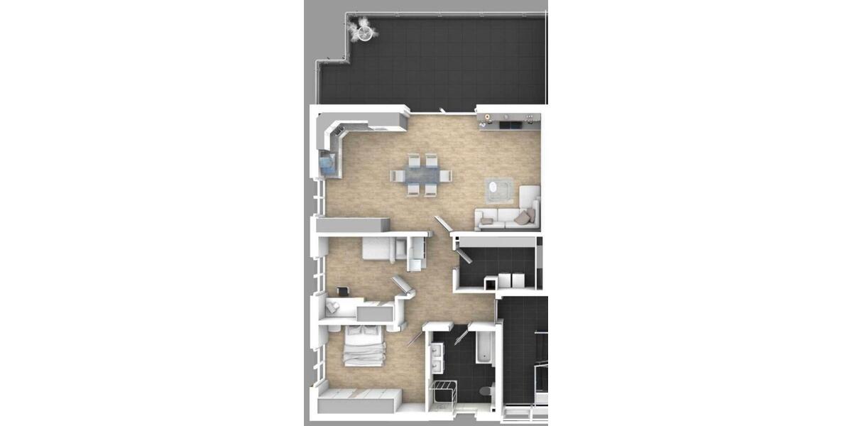 Dachgeschoßwohnung Wolfsburg Ehmen - 3 Zimmer, 114 m&sup2;, 1.750&euro; | Angebot:26655641