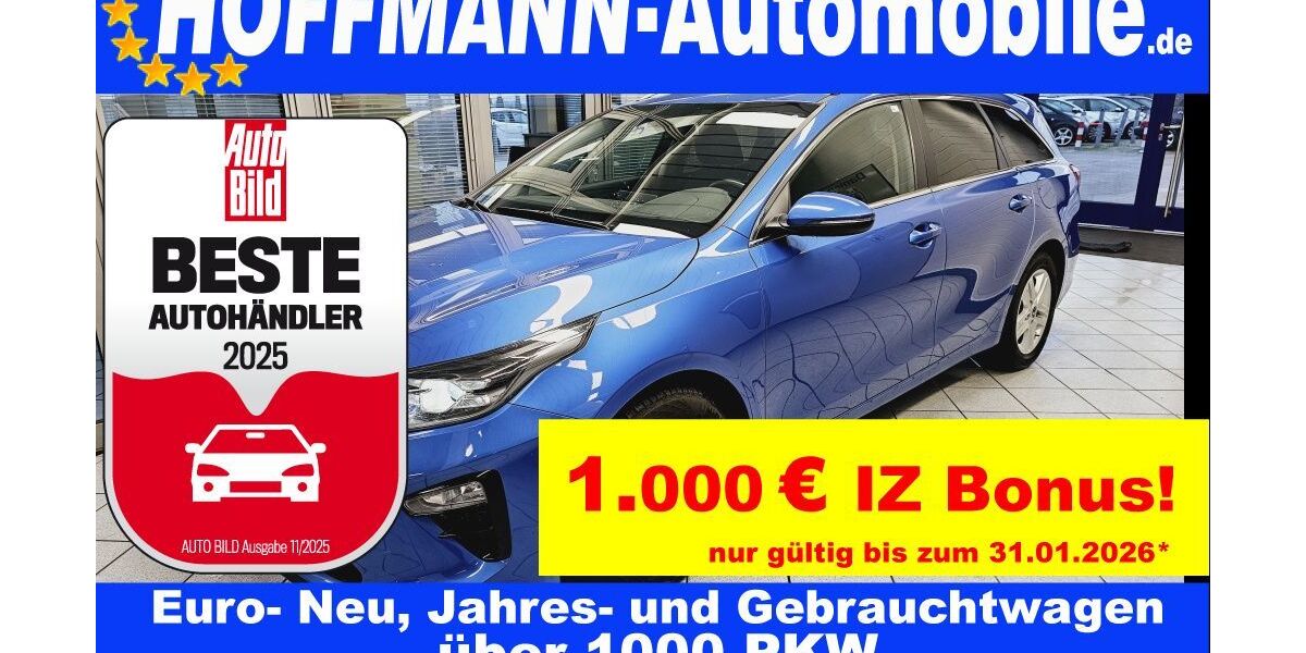 Kia ceed Sportswagon 59.600 km 17.400 &euro; Wolfsburg-Heiligendorf 38444