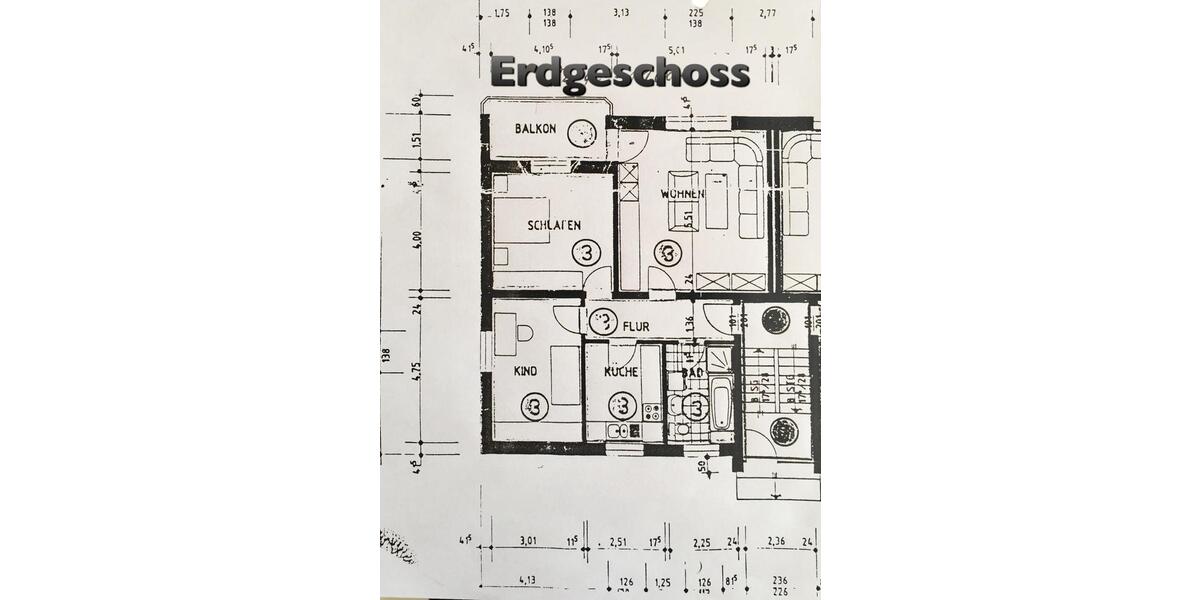 Ruhige 3-Zimmer-Erdgeschosswohnung mit Garten, Keller & Sorglos-Service 3 zimmer