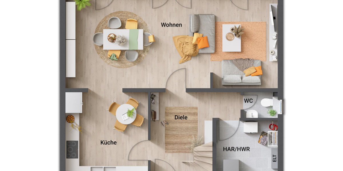 Einfamilienhaus Wendeburg - 5 Zimmer, 136 m&sup2;, 369.050&euro; | Angebot:26242955