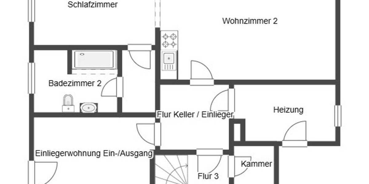 Einfamilienhaus Osloß - 6 Zimmer, 145 m&sup2;, 299.000&euro; | Angebot:26741644