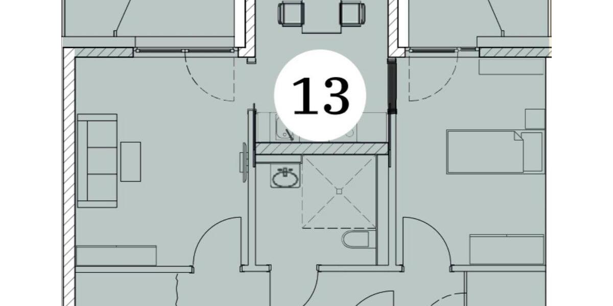 Helle 63qm Wohnung in Weyhausen frei zum mieten 2.5 zimmer