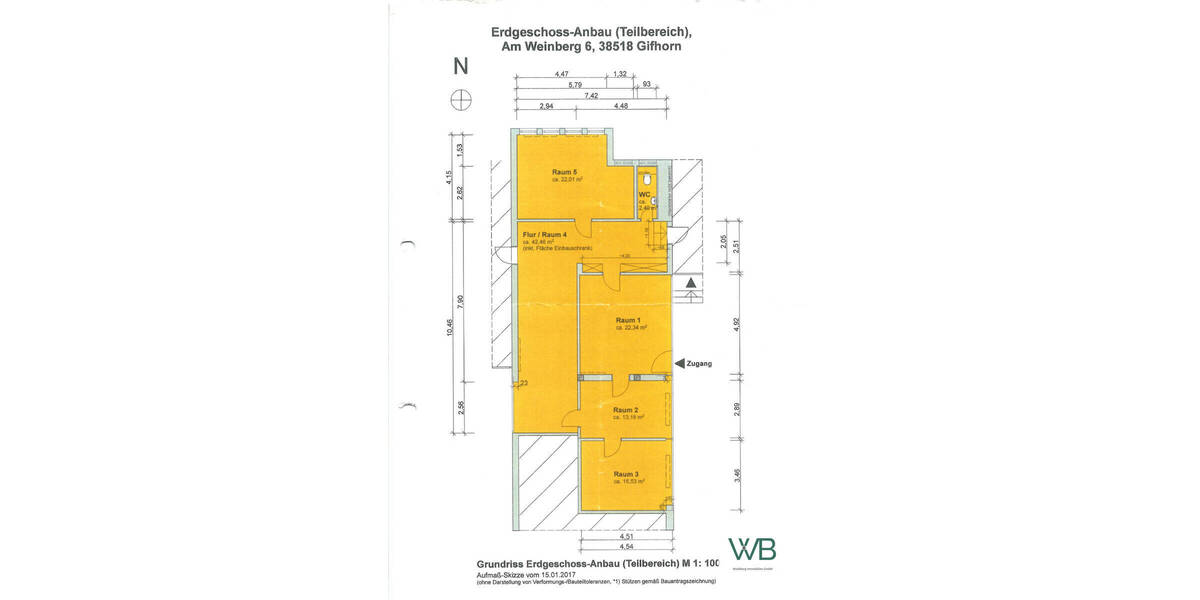 Einfamilienhaus Gifhorn - 6 Zimmer, 1.100&euro; | Angebot:26308336