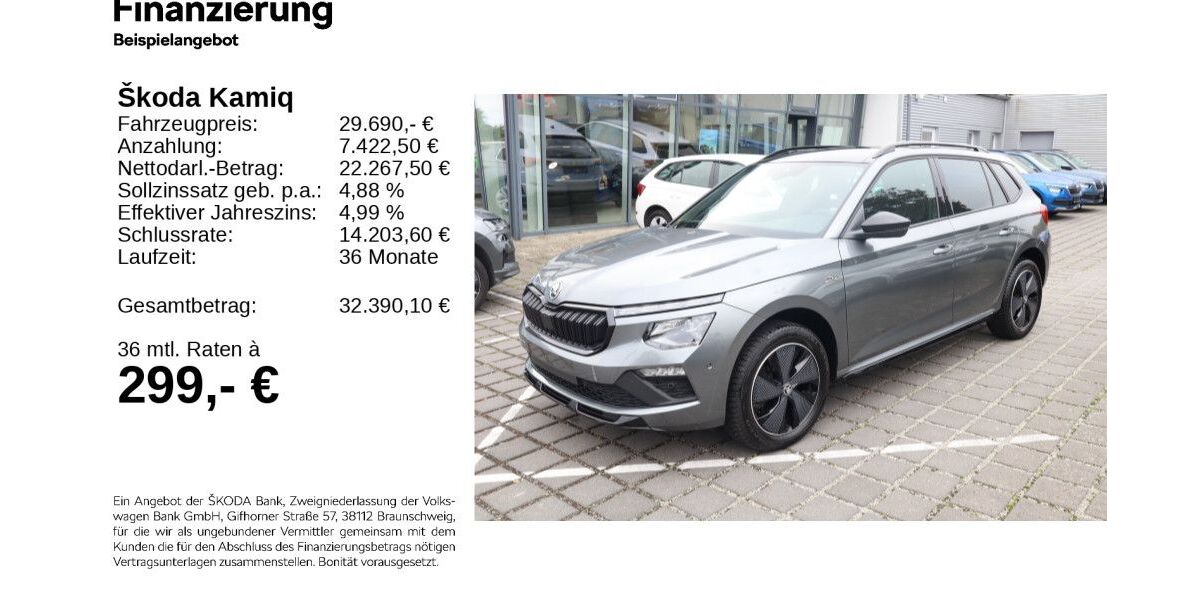 Skoda Kamiq 24.045 km 29.400 € Gifhorn 38518