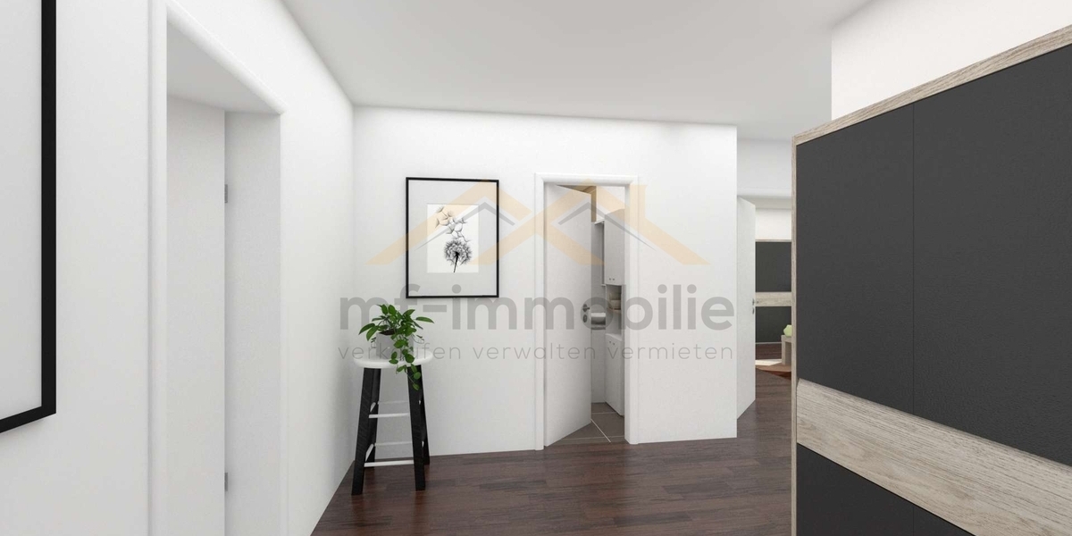 ansprechende 2-Zimmer-Wohnung in Mariental 95 m2, Küche, Bad, Gäste WC, - Etagenwohnung Mariental Helmstedt - Grasleben | Angebot:26910352
