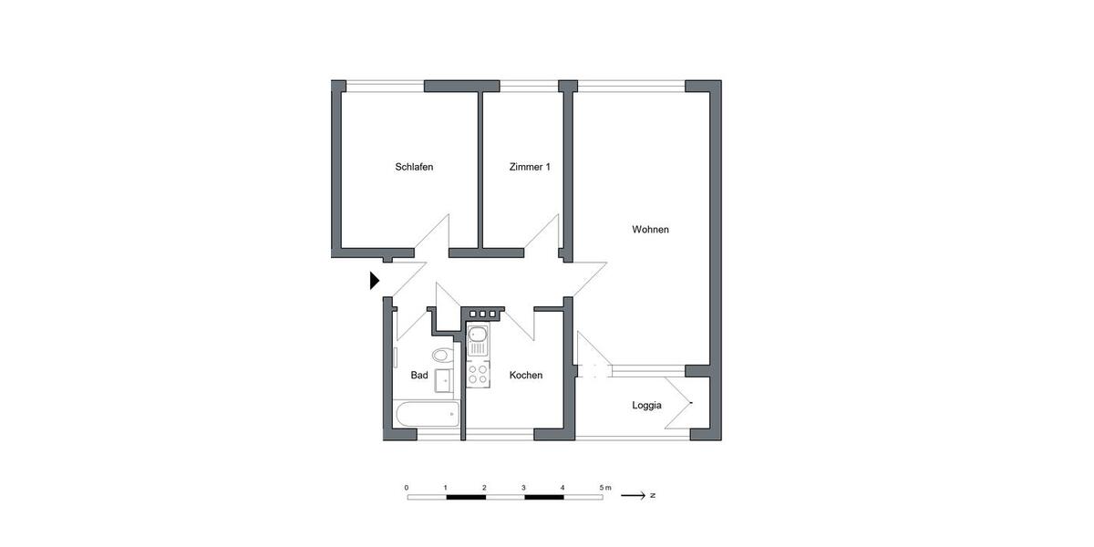 Komfort und Stil in Detmerode: Neu modernisierte 3-Zimmer-Wohnung 3 zimmer