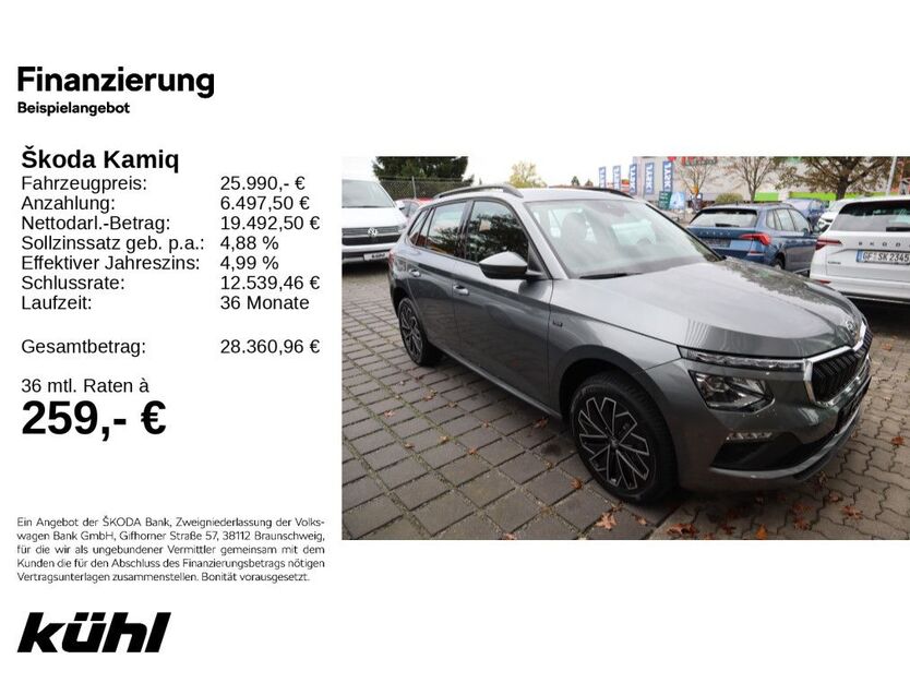 Skoda Kamiq 1.400 km 25.790 € Gifhorn 38518