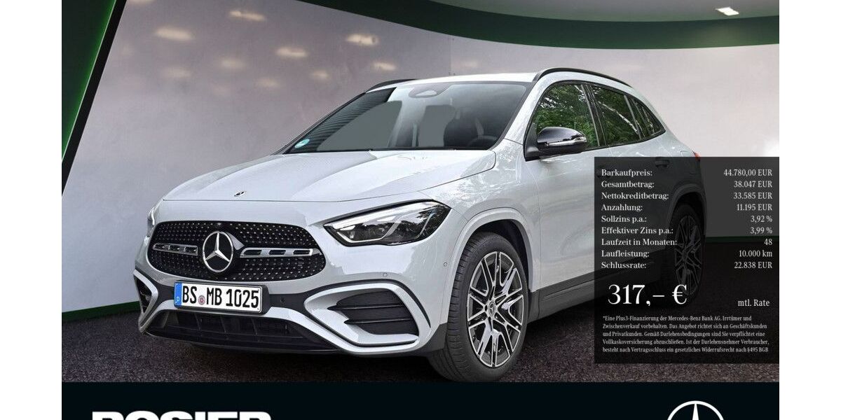 Mercedes-Benz GLA 200 14.500 km 44.780 € Braunschweig 38122