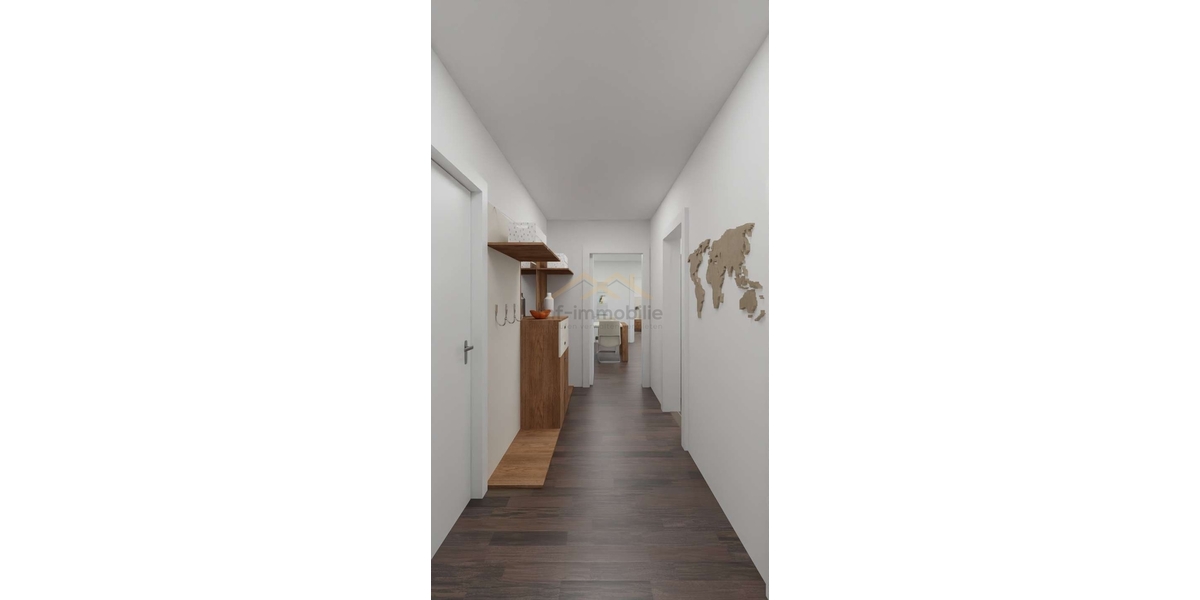 elegante 3-Zimmer Wohnung in Mariental 90 m² mit Tageslicht-Bad - Etagenwohnung Mariental Helmstedt - Grasleben | Angebot:27153105