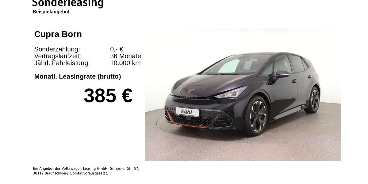 Cupra Born 37.700 km 32.980 &euro; Gifhorn 38518