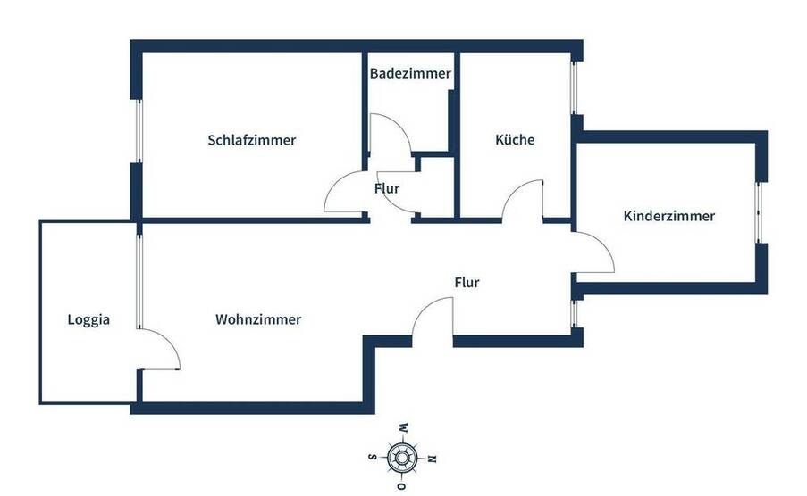 Bezugsfreie 3-Zimmer-Wohnung mit EBK und tollem Ausblick von der Loggia