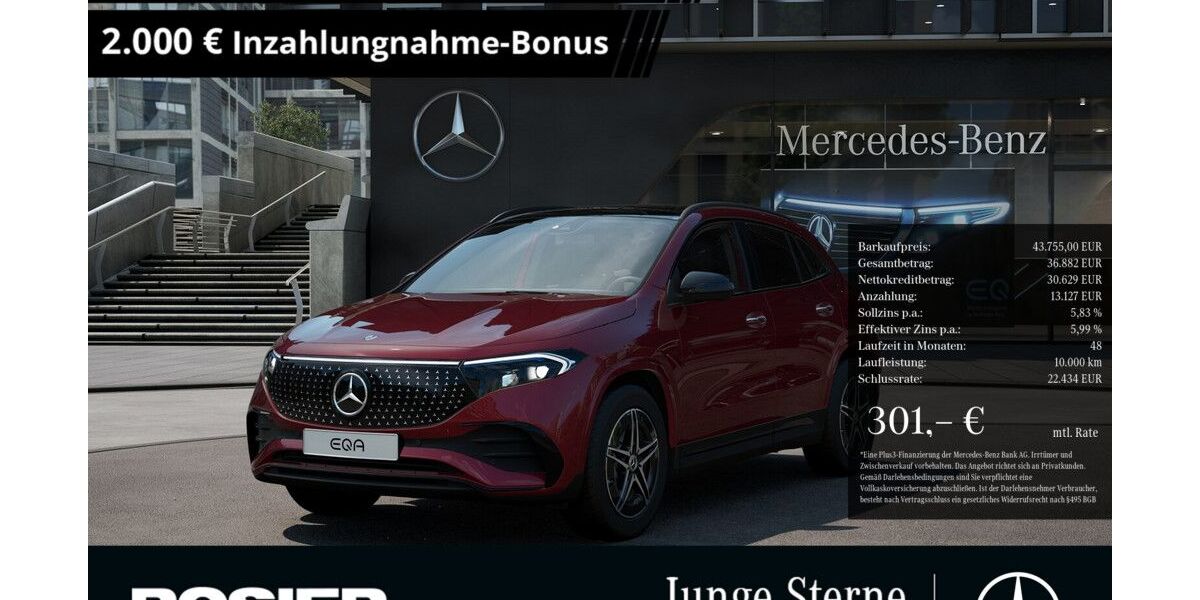 Mercedes-Benz EQA 7.689 km 43.399 &euro; Braunschweig 38122