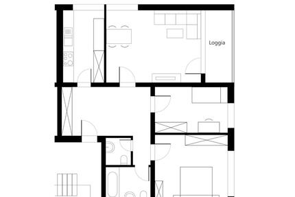 Wohnung Wolfsburg Detmerode - 3 Zimmer, 79 m&sup2;, 145.000&euro; | Angebot:26522279