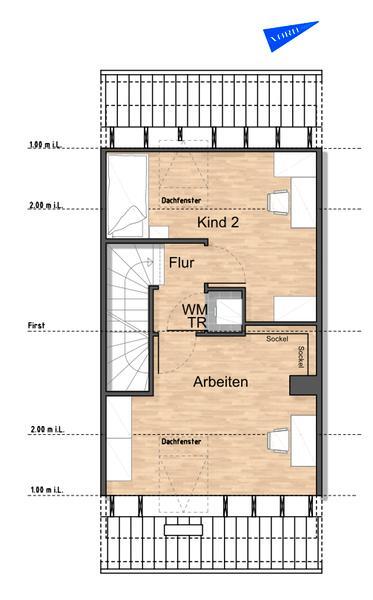 NEUBAU! Reihenmittelhaus mit 123qm zur Miete am Sonnenkamp