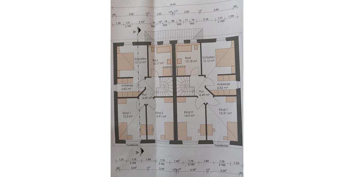 Doppelhaushälfte Wolfsburg Almke - 4 Zimmer, 140 m&sup2;, 1.300&euro; | Angebot:25379044