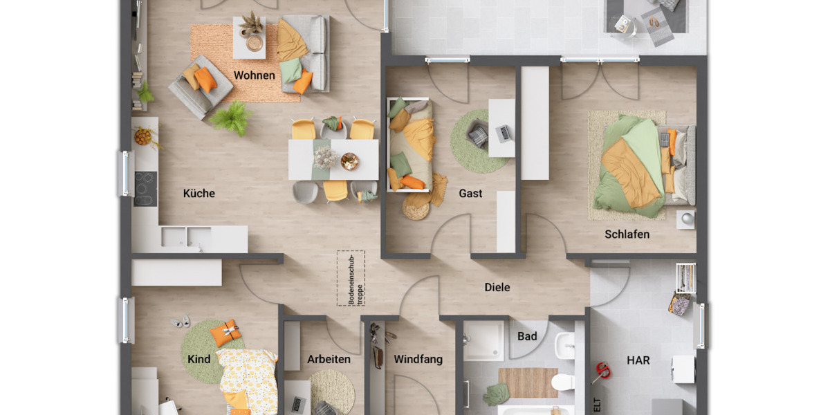 Bungalow Oebisfelde - 4 Zimmer, 108 m&sup2;, 378.947&euro; | Angebot:25737790