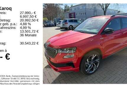 Skoda Karoq 43.250 km 27.840 &euro; Gifhorn 38518