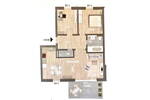 Etagenwohnung Braunschweig - 3 Zimmer, 80 m&sup2;, 1.130&euro; | Angebot:26746289