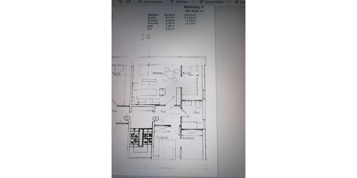 Dachgeschoßwohnung Oebisfelde-Weferlingen Weferlingen - 2.5 Zimmer, 61 m&sup2;, 105.000&euro; | Angebot:27299583