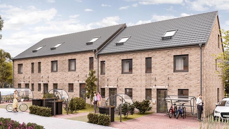 NEUBAU! Reihenmittelhaus mit 123qm zur Miete am Sonnenkamp