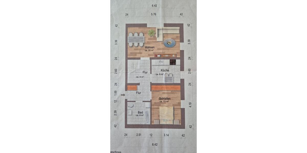 Maisonettenwohnung Wolfsburg Almke - 4 Zimmer, 81 m&sup2;, 195.000&euro; | Angebot:26834490