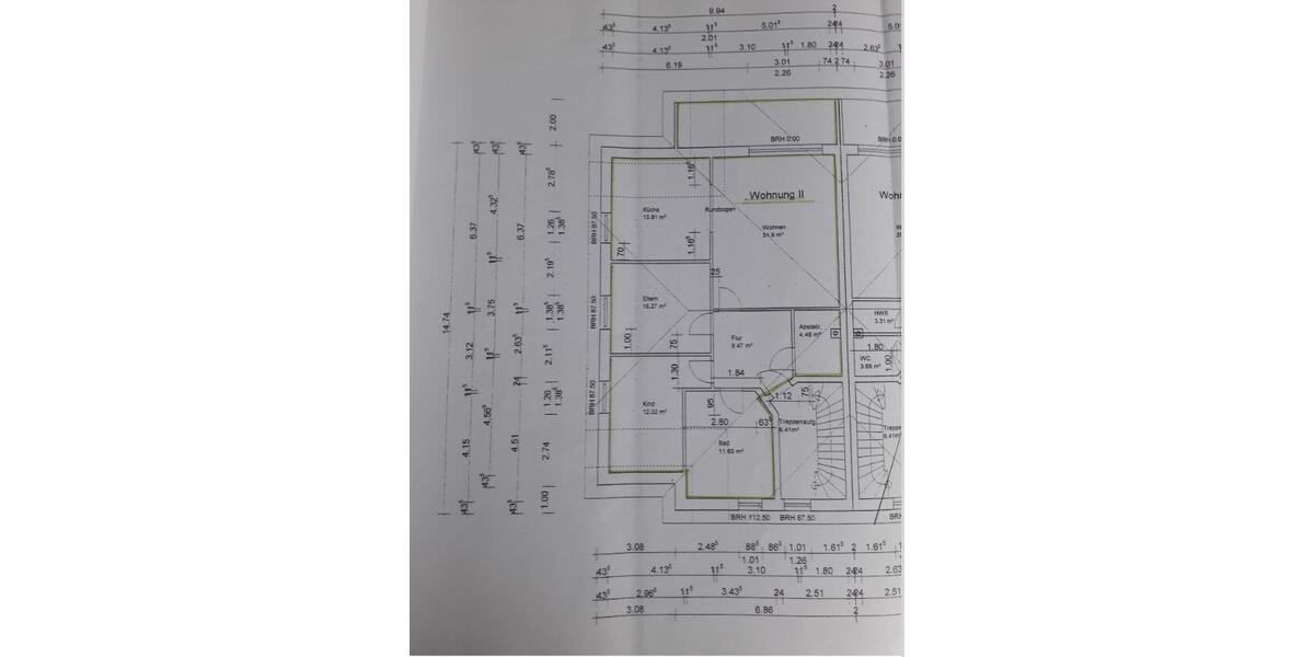 Etagenwohnung Wolfsburg Ehmen - 3 Zimmer, 97 m&sup2;, 970&euro; | Angebot:26227792