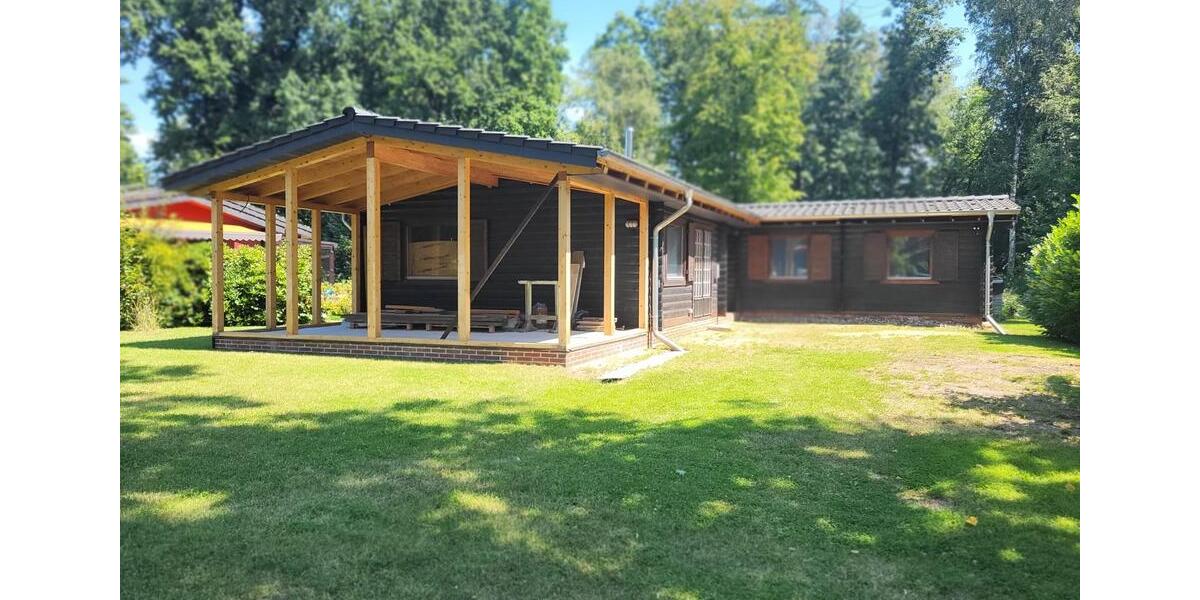 Blockhaus-Bungalow am Tankumsee zu verkaufen! 4 zimmer