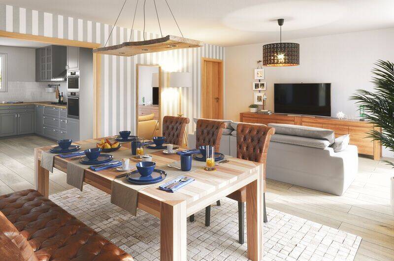 Einfamilienhaus Wendeburg - 4 Zimmer, 109 m&sup2;, 356.890&euro; | Angebot:26139062