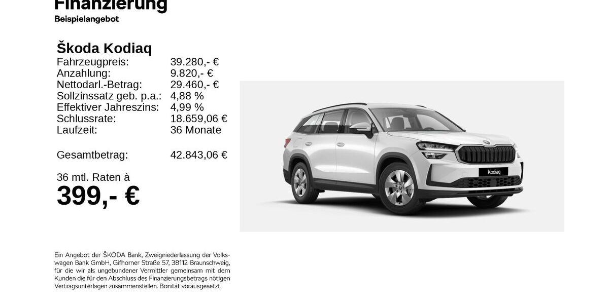 Skoda Kodiaq 16.140 km 38.980 € Gifhorn 38518