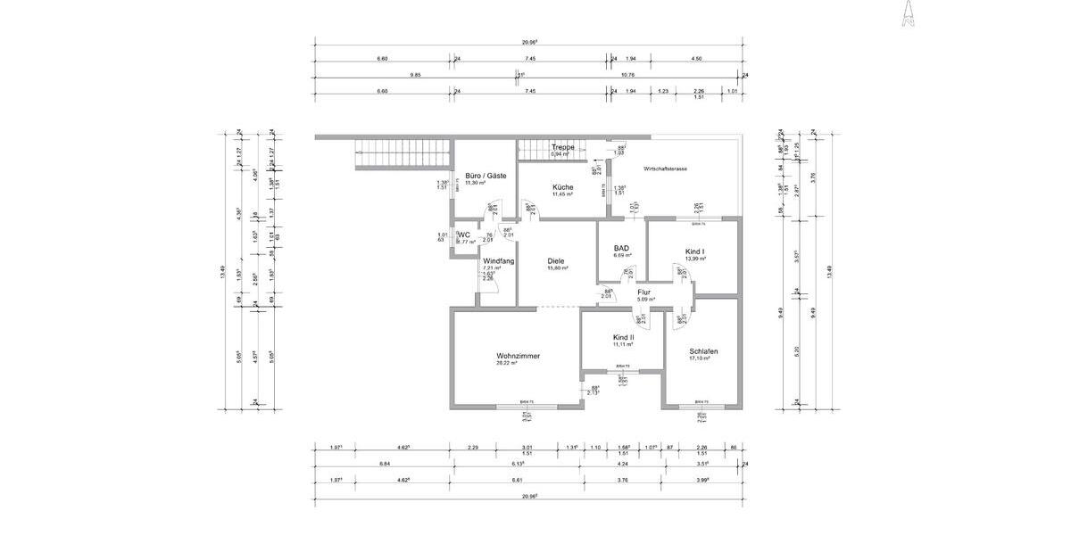 Bungalow in ruhiger Lage Wolfsburg-Kreuzheide 5 zimmer