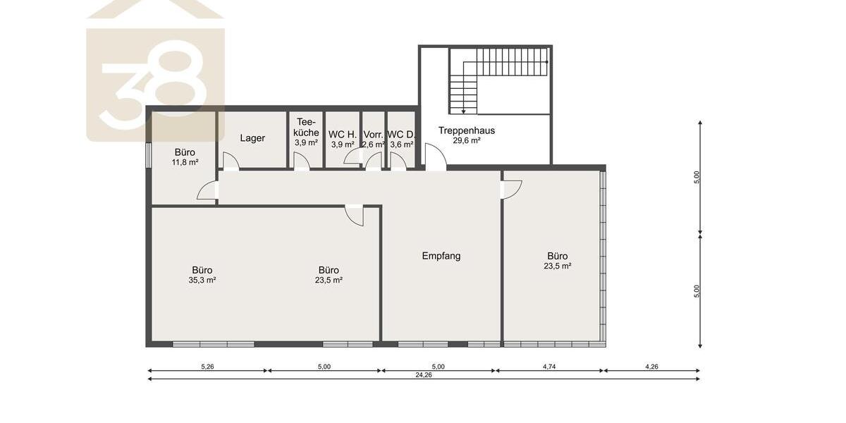 Gewerbeobjekt Wolfsburg Almke - 1.890&euro; | Angebot:26342952