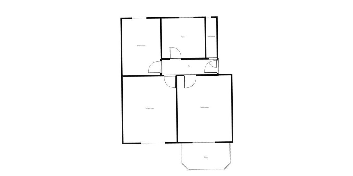 Etagenwohnung Braunschweig Südstadt- Rautheim- Mascherode - 3 Zimmer, 61 m&sup2;, 602&euro; | Angebot:24793437