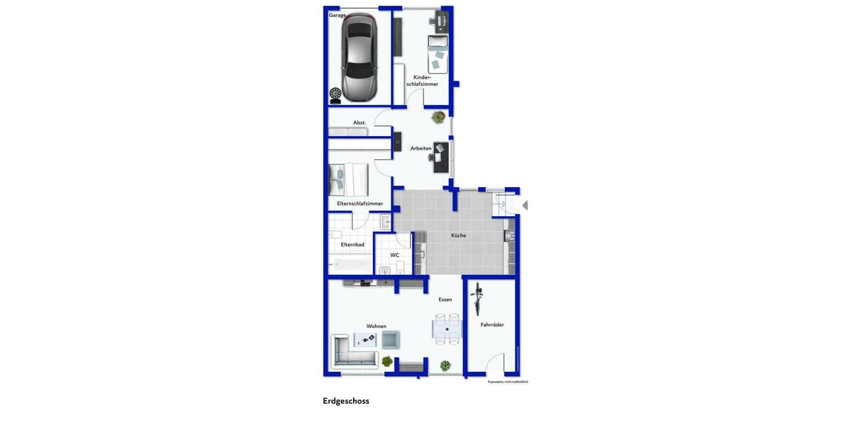 Etagenwohnung Schwülper Lagesbüttel - 4 Zimmer, 119 m&sup2;, 99.000&euro; | Angebot:26741938