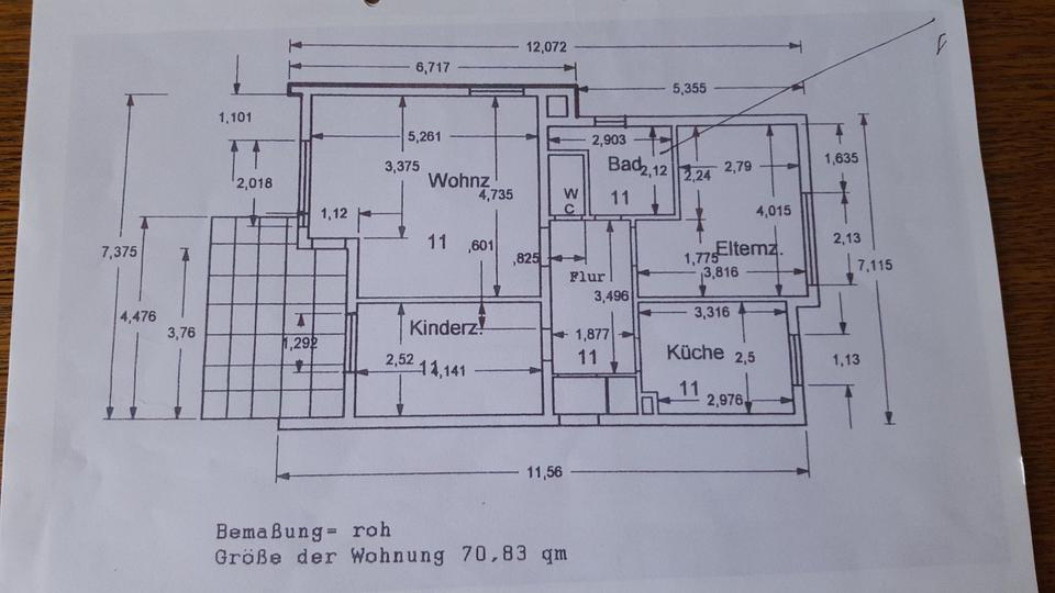 Erdgeschoßwohnung Wolfsburg - 3 Zimmer, 71 m&sup2;, 169.000&euro; | Angebot:27298168