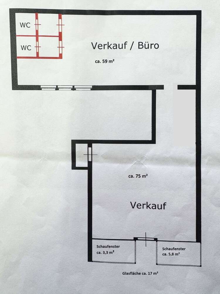 Büro in Braunschweig 780 € 134 m²