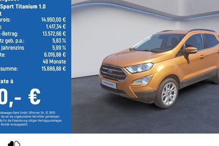 Ford EcoSport 26.900 km 14.990 &euro; Braunschweig 38114