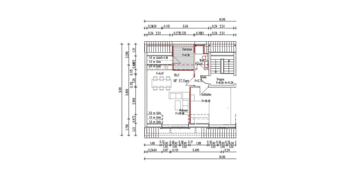 Zimmer Wolfsburg Stadtmitte - 2 Zimmer, 1.250&euro; | Angebot:26100412