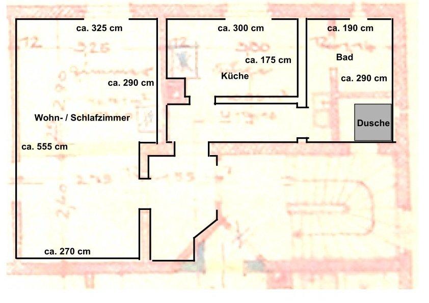 Etagenwohnung Braunschweig Nordstadt - 1 Zimmer, 32 m&sup2;, 100.000&euro; | Angebot:26690330