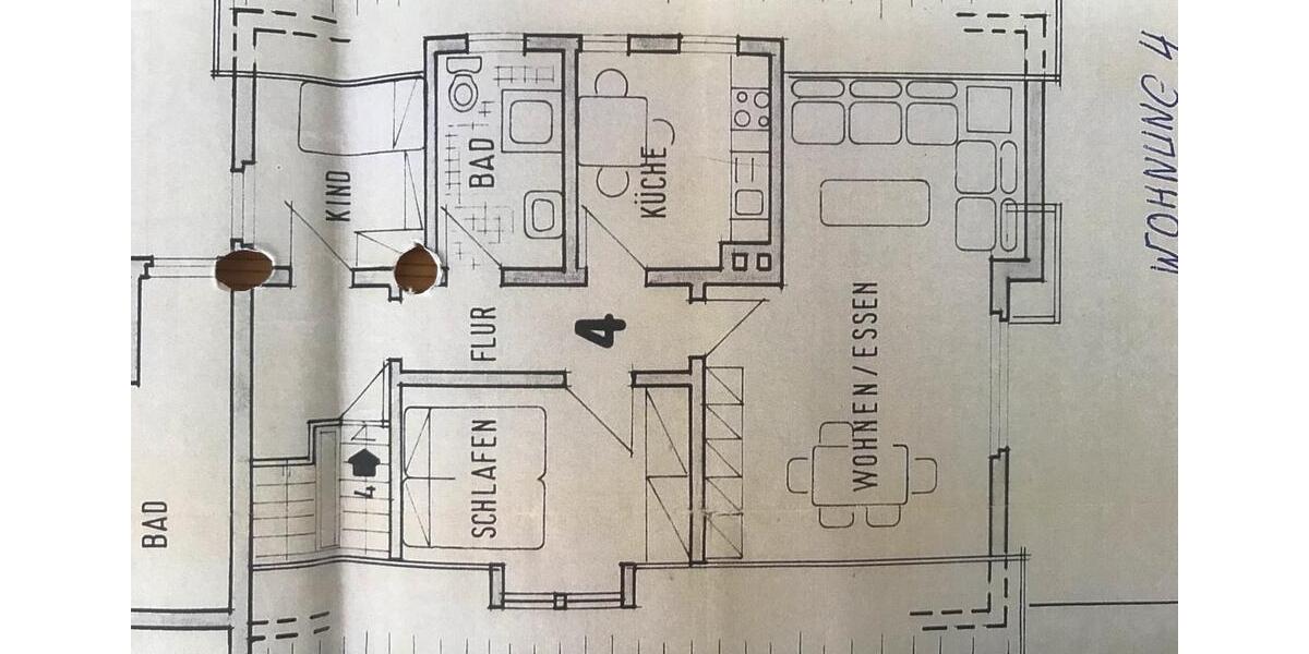 Dachgeschoßwohnung Wolfsburg Detmerode - 2.5 Zimmer, 60 m&sup2;, 600&euro; | Angebot:25646575
