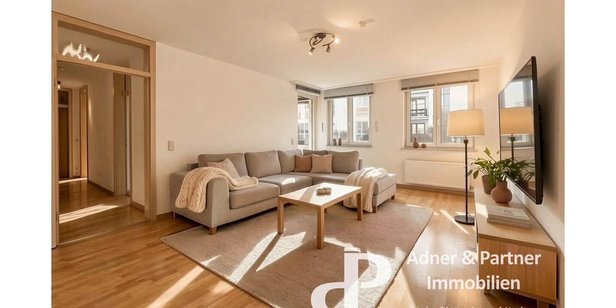 **HELLE WOHNUNG MIT EINBAUKÜCHE UND BALKON IN BRAUNSCHWEIG STÖCKHEIM** - Etagenwohnung Braunschweig Heidberg-Melverode | Angebot:25305819