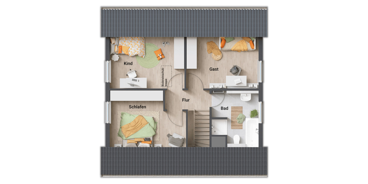 Einfamilienhaus Wendeburg - 5 Zimmer, 119 m&sup2;, 345.450&euro; | Angebot:26703325