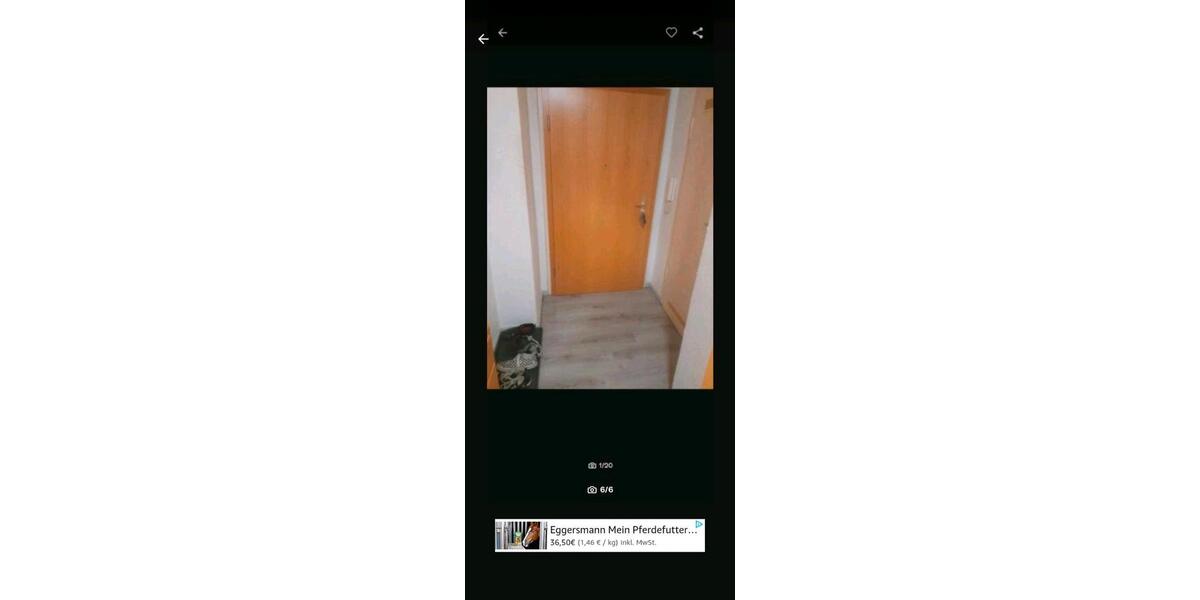Dachgeschoßwohnung Helmstedt - 2 Zimmer, 48 m&sup2;, 380&euro; | Angebot:26347986