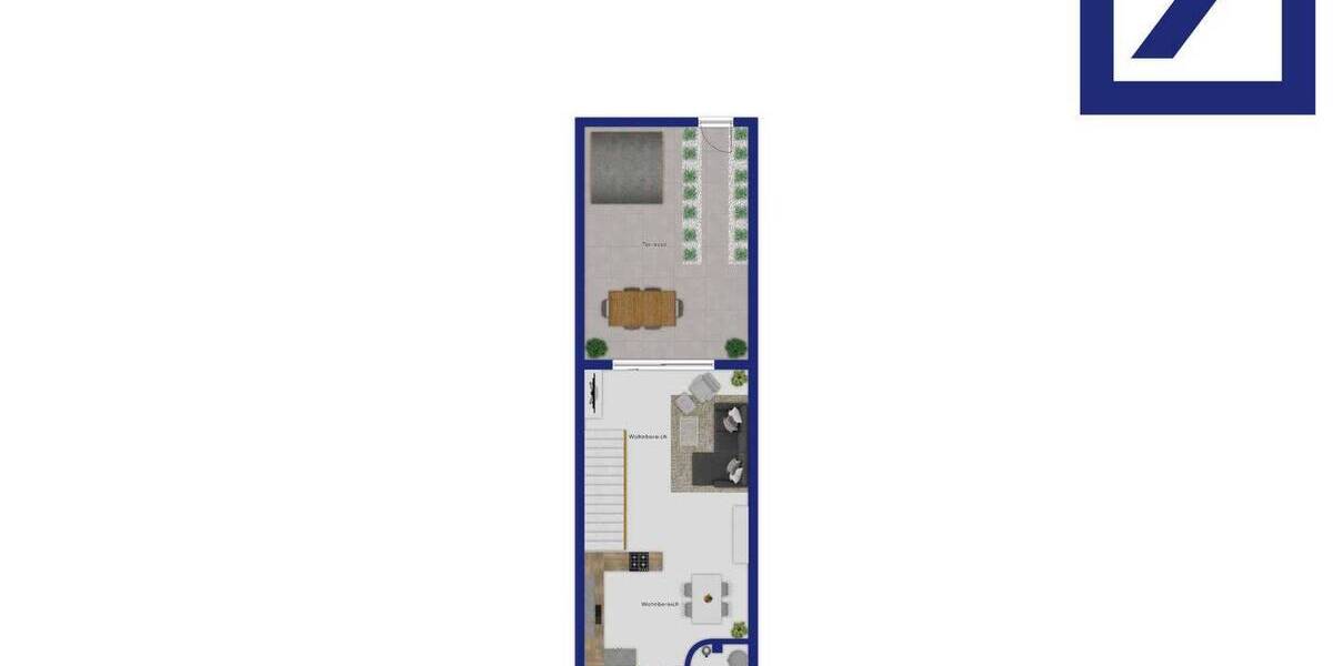Reihenmittelhaus Wolfsburg Vorsfelde - 4 Zimmer, 100 m&sup2;, 298.000&euro; | Angebot:25685961